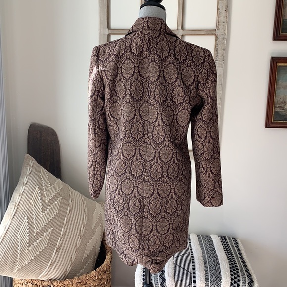 Tapestry xtra long blazer, formal jacket - Picture 10 of 16